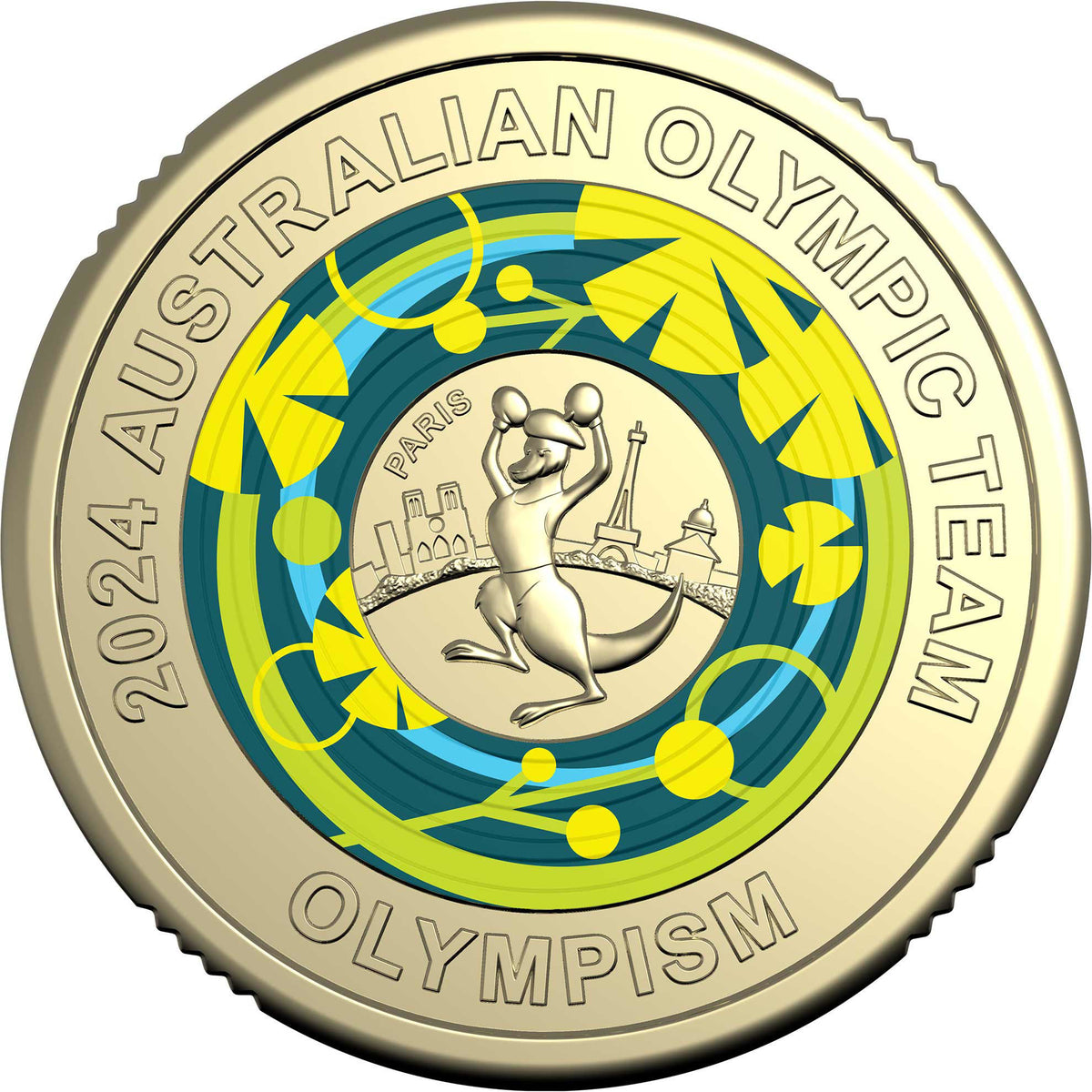 2024 Australian Olympic Team - Three-coin Collection – Australian 