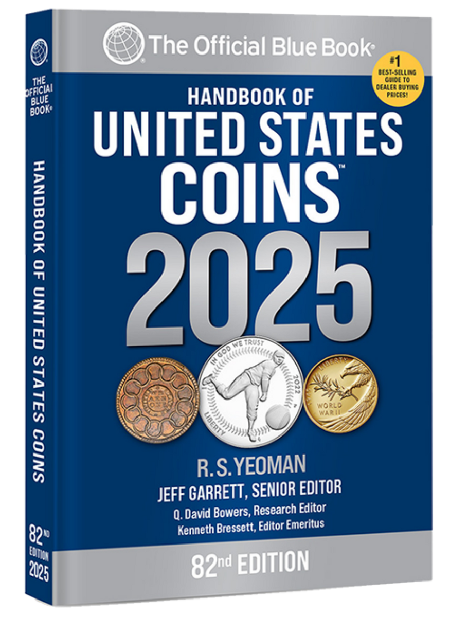 2025 The Official Blue Handbook of United States Coins 82nd Edition