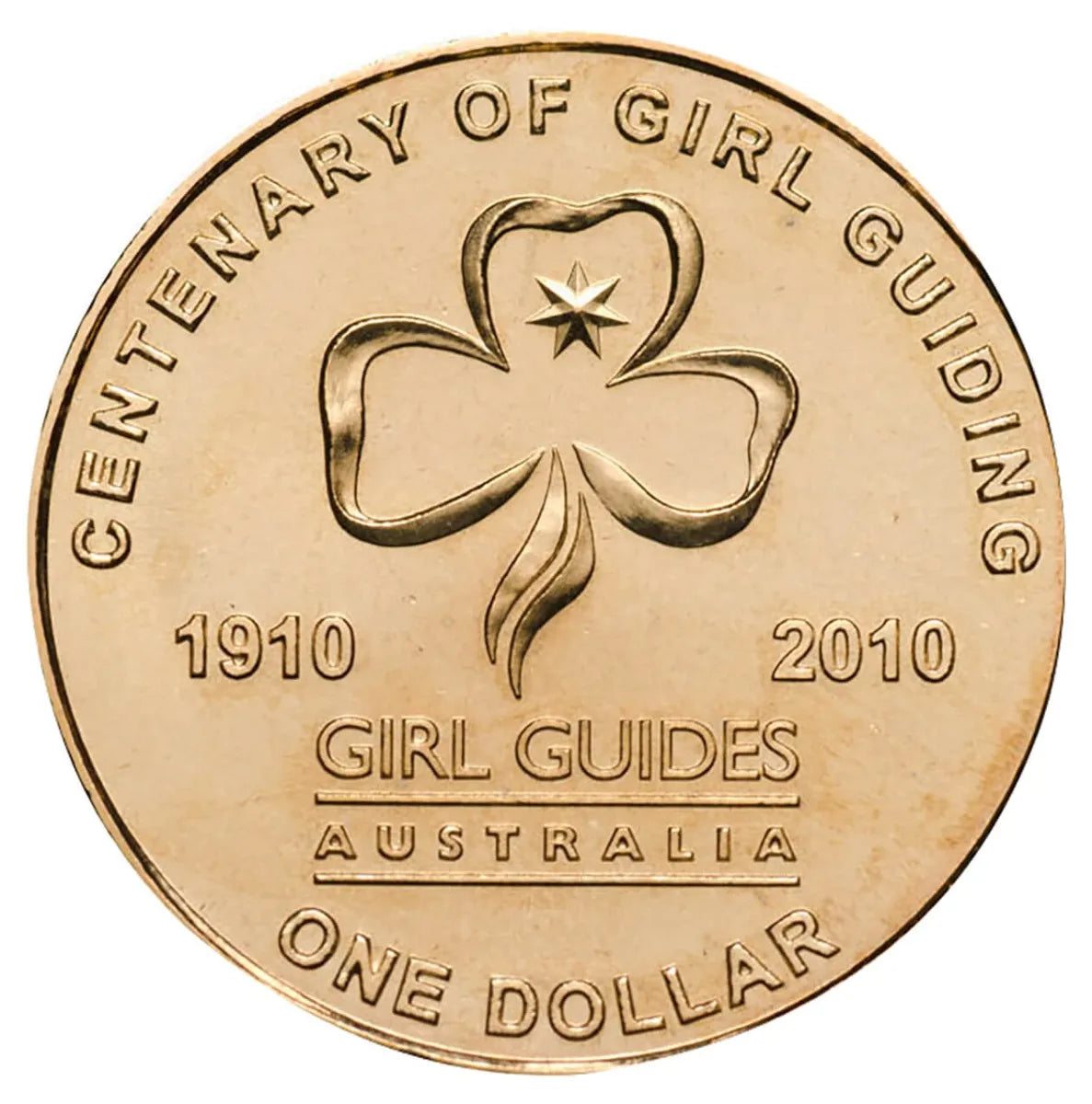 2010 Centenary of Girl Guides Australia Dollar Al-Br Coin Pack