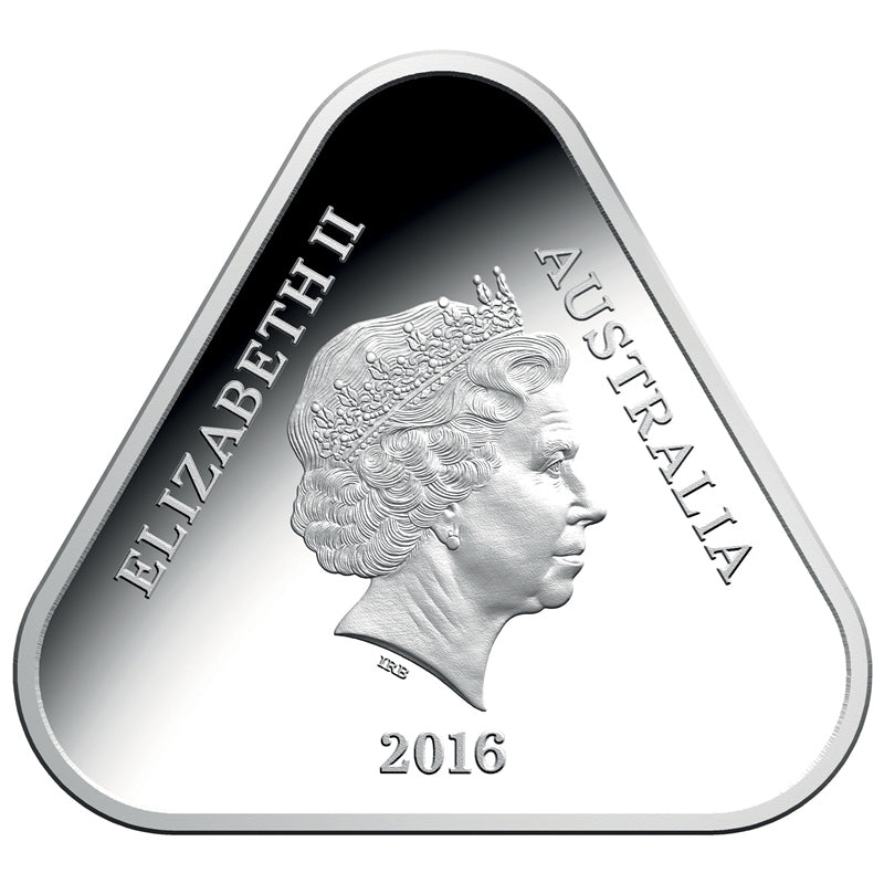 2016 Remember the Fallen Triangular $5 Silver Proof Coin