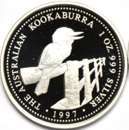 1997 Australian Kookaburra 3 Coin Silver Proof Set