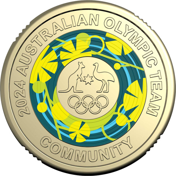 2024 Australian Olympic Team - Three-Coin Collection