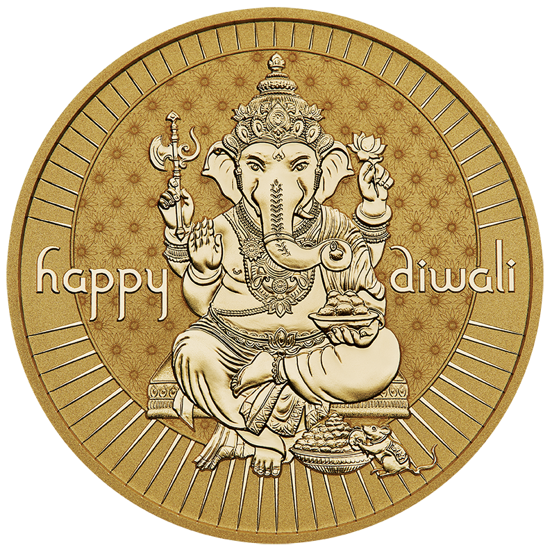 2024 Diwali 1oz Silver Gilded Medallion - Perth Mint – Australian ...