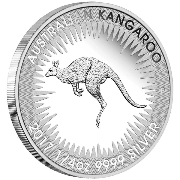 2017 Australian Kangaroo Silver Proof 4-Coin Set