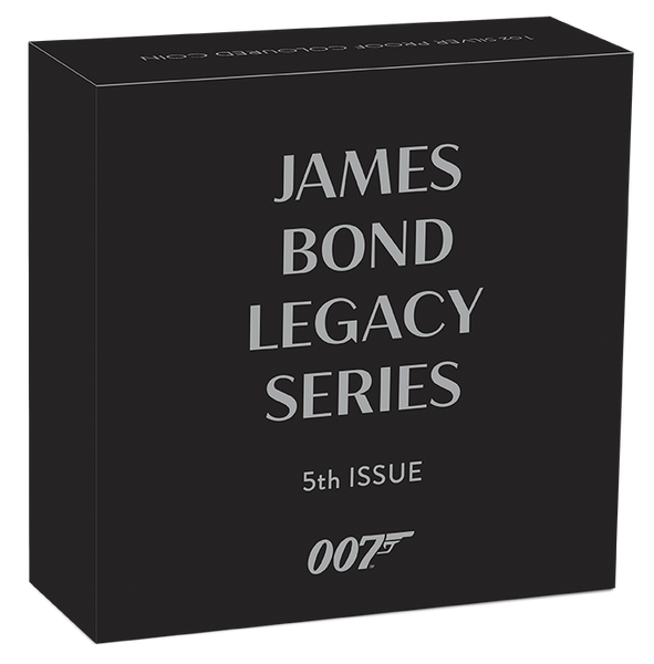 2024 James Bond Legacy Series – 5th Issue 'Daniel Craig' 1oz Silver Proof Coloured Coin