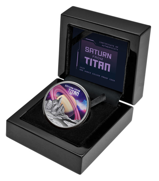 2025 Saturn from Titan 1oz Silver Proof Coin