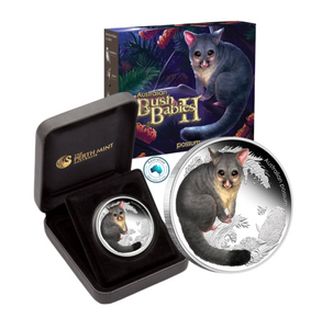 2012 Australian Bush Babies II 'Possum' 1/2oz Coloured Silver Proof Coin