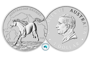 2024 Australian Brumby 1oz Silver Coin