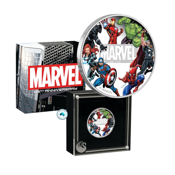 2024 Marvel 85th Anniversary 1/2oz Silver Proof Coloured Coin