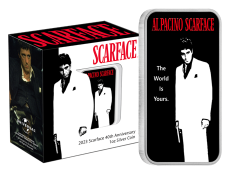 2023 Scarface 40th Anniversary 1oz Silver Coin