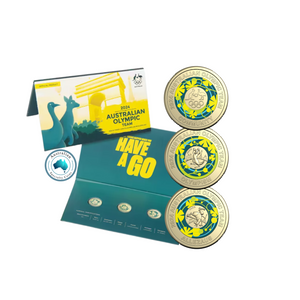 2024 Australian Olympic Team - Three-Coin Collection