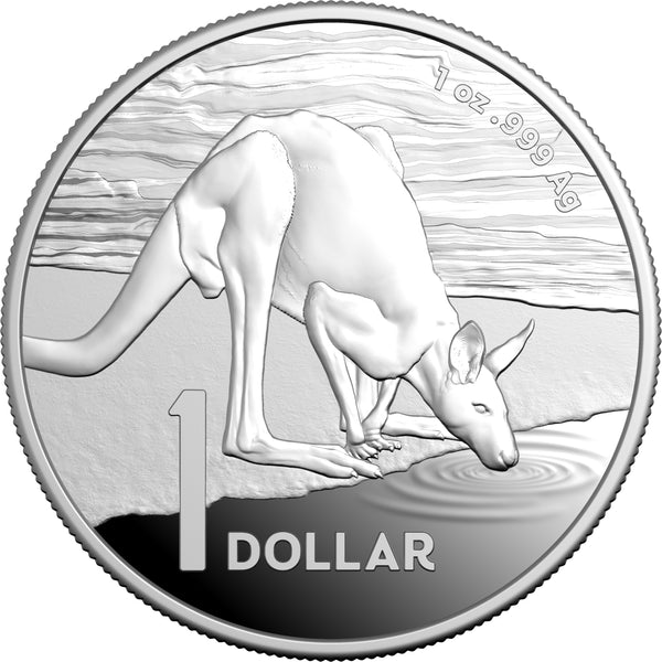 2024 Kangaroo Series $1 1oz Silver Proof Coin