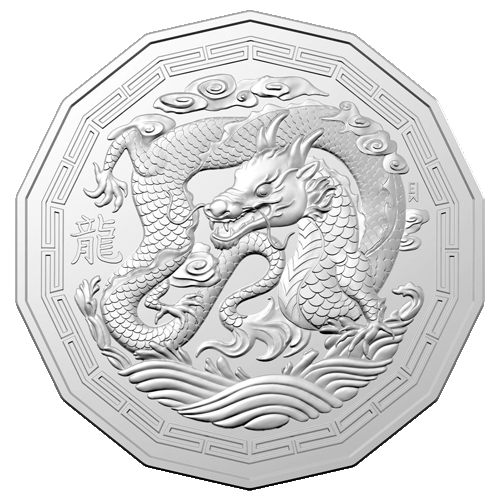 2024 Year of the Dragon 50c Limited-Edition Impressions PNC