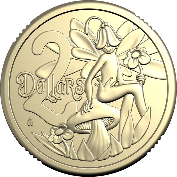 2025 Tooth Fairy Two Dollar Coin on Card (King Charles Effigy)