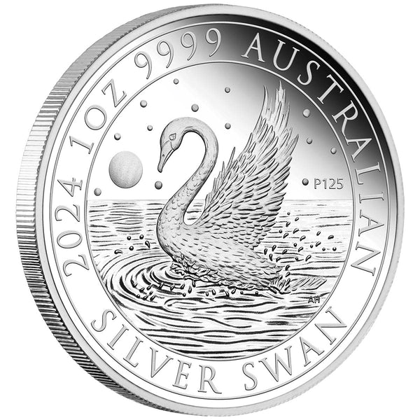 2024 Australian Swan $1 1oz Silver Proof Coin