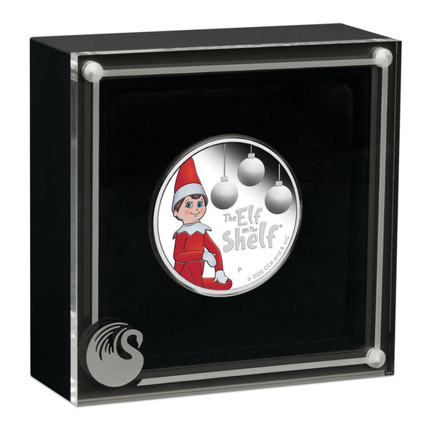 2022 The Elf on a Shelf 1/2oz Silver Proof Coloured Coin