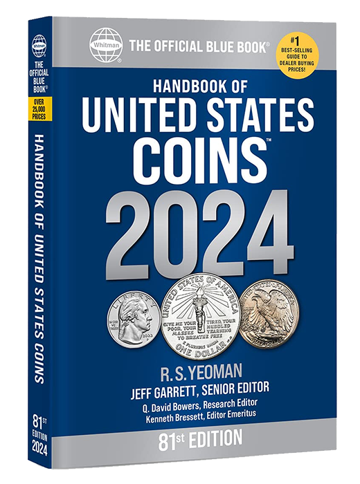 2024 The Official Blue Handbook of United States Coins 81st Edition