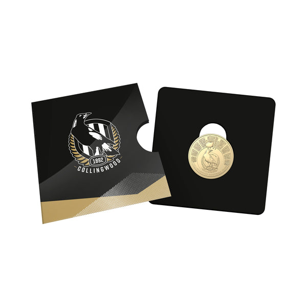 2024 AFL 'Collingwood Magpies' $1 Coin in Card