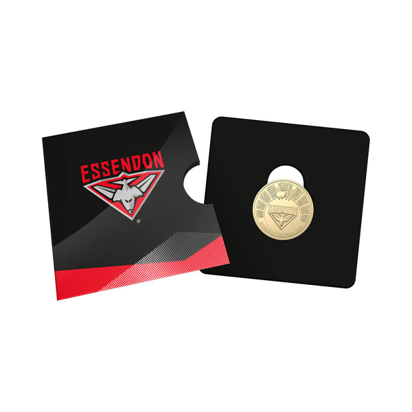 2024 AFL 'Essendon Bombers' $1 Coin in Card