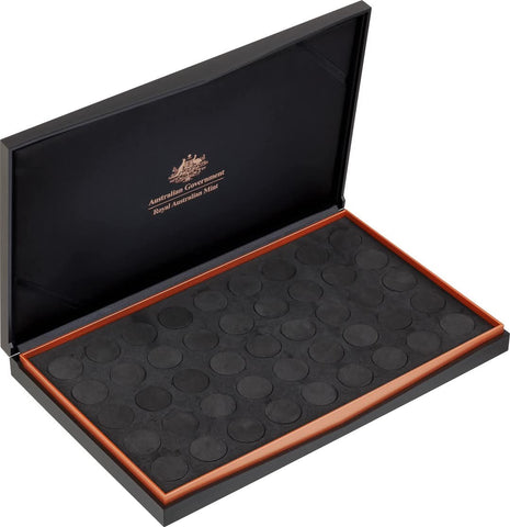 Royal Australian Mint 45-Coin $2 Hard Case with Perfect Fit Capsules