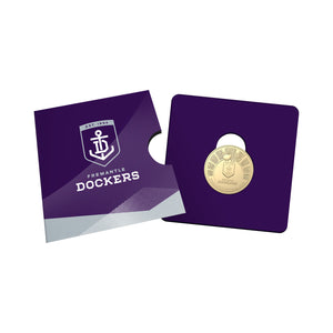 2024 AFL 'Fremantle Dockers' $1 Coin in Card