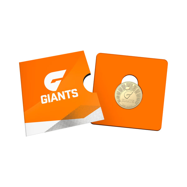 2024 AFL 'GWS Giants' $1 Coin in Card