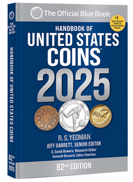 2025 The Official Blue Handbook of United States Coins - 82nd Edition