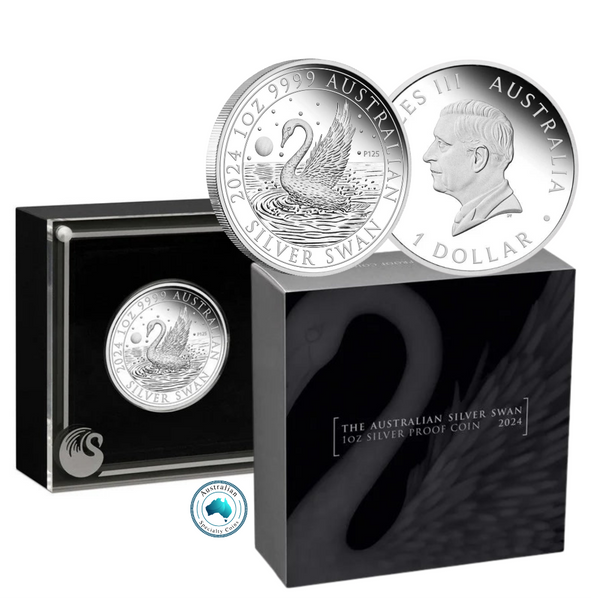 2024 Australian Swan $1 1oz Silver Proof Coin