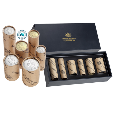 King Charles Coin Roll Set