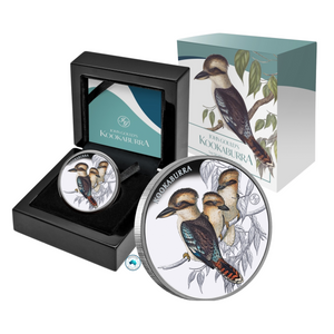 2025 Birds of Australia 'Kookaburra' 1oz Coloured Silver Proof Coin