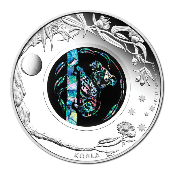 2012 Australian Opal Series 'The Koala' 1oz Silver Proof Coin