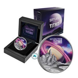 2025 Saturn from Titan 1oz Silver Proof Coin