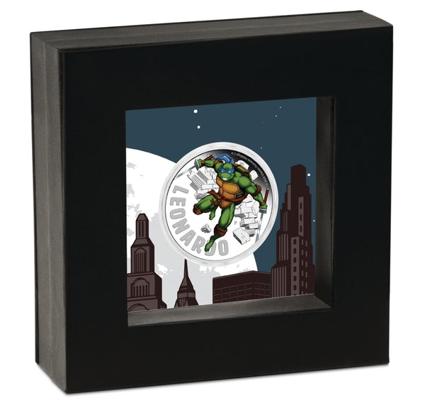 2024 Teenage Mutant Ninja Turtles 'Leonardo' 1oz Coloured Silver Proof Coin