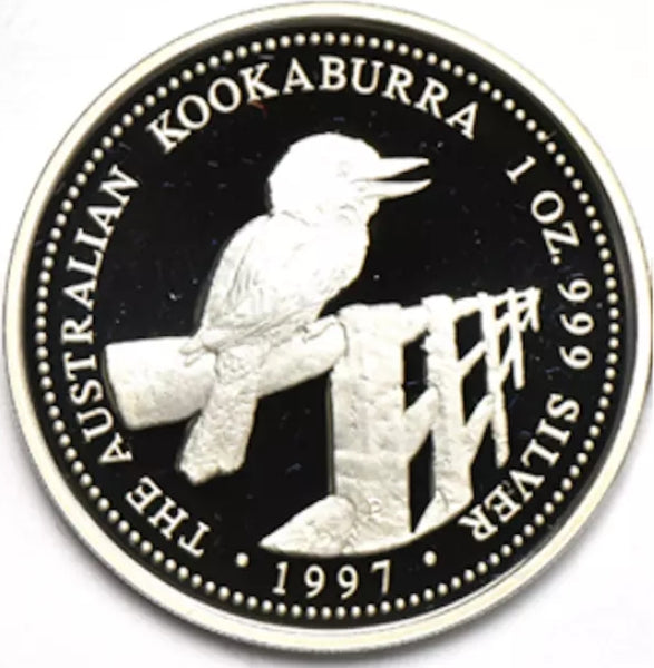 1997 Australian Kookaburra 3 Coin Silver Proof Set