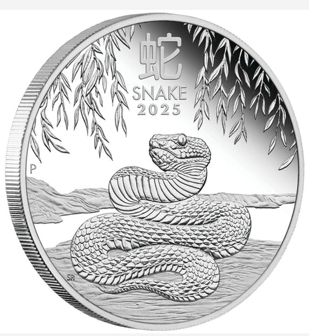 2025 Year of the Snake 1/2oz Silver Proof Coin