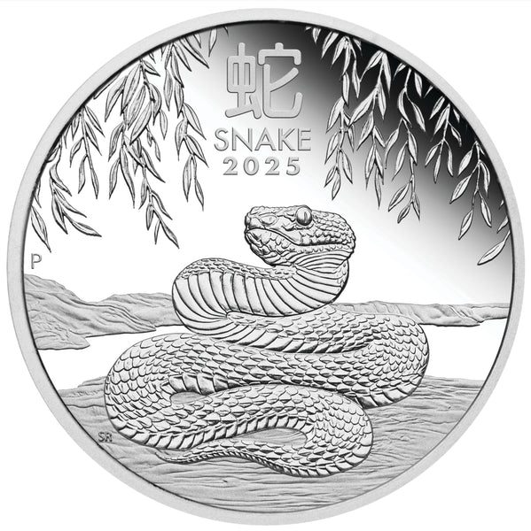 2025 Year of the Snake 1/2oz Silver Proof Coin