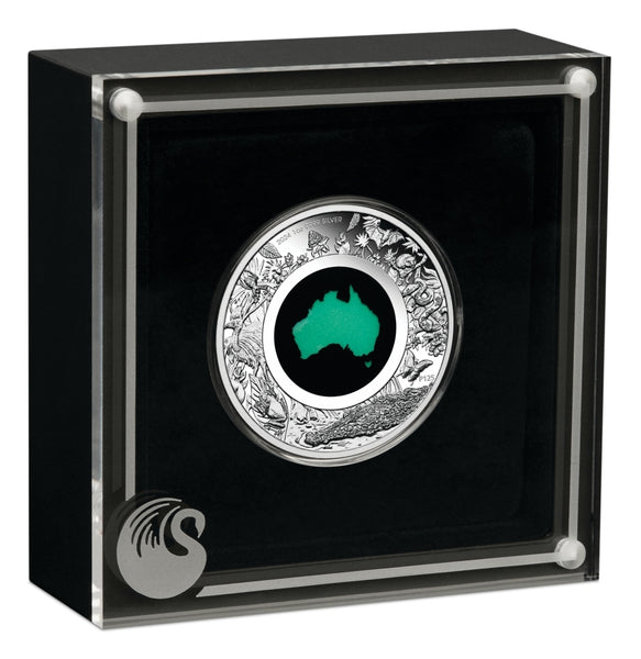 2024 Great Southern Land
1oz Silver Proof Coin with Chrysoprase Insert