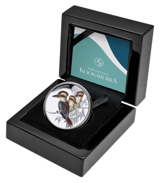 2025 Birds of Australia 'Kookaburra' 1oz Coloured Silver Proof Coin