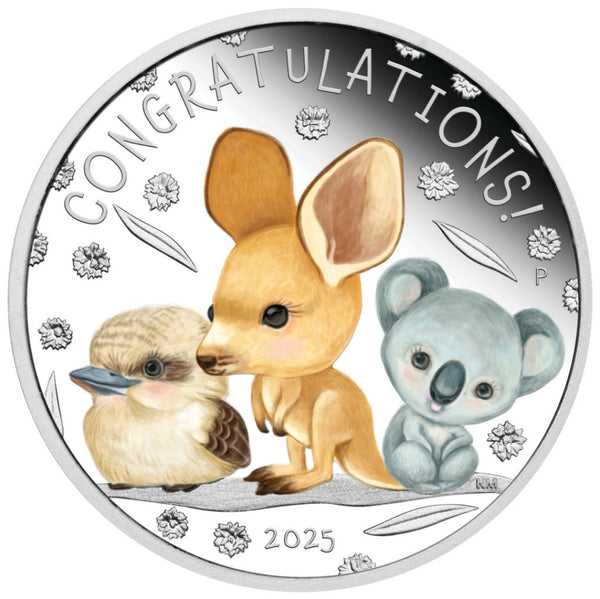 2025 Newborn 1/2oz Silver Proof Coloured Coin