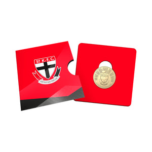 2024 AFL 'St Kilda Saints' $1 Coin in Card