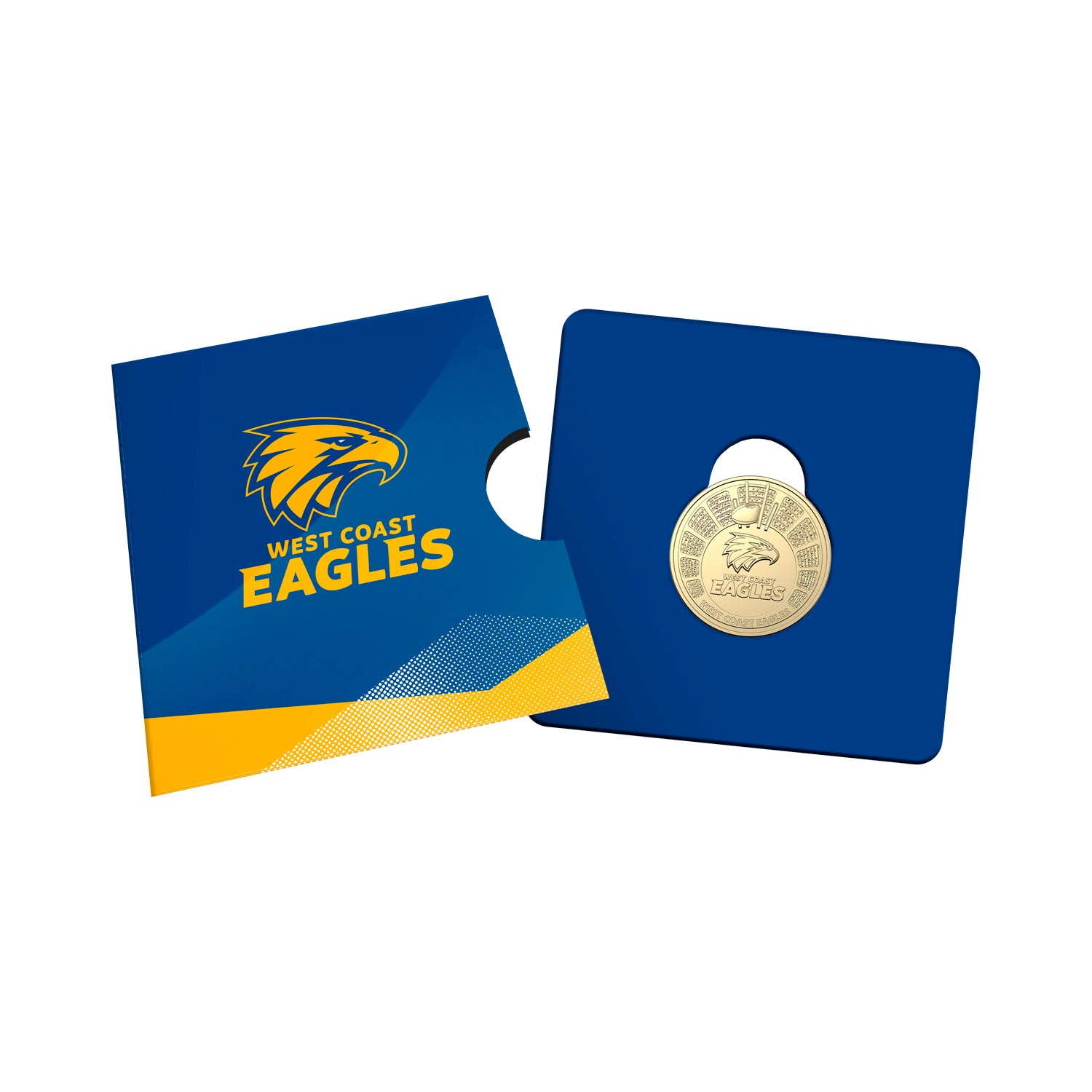 2024 AFL 'West Coast Eagles' $1 Coin in Card