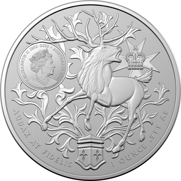 2023 Australia’s Coat of Arms Queensland 1oz Silver Bullion Coin