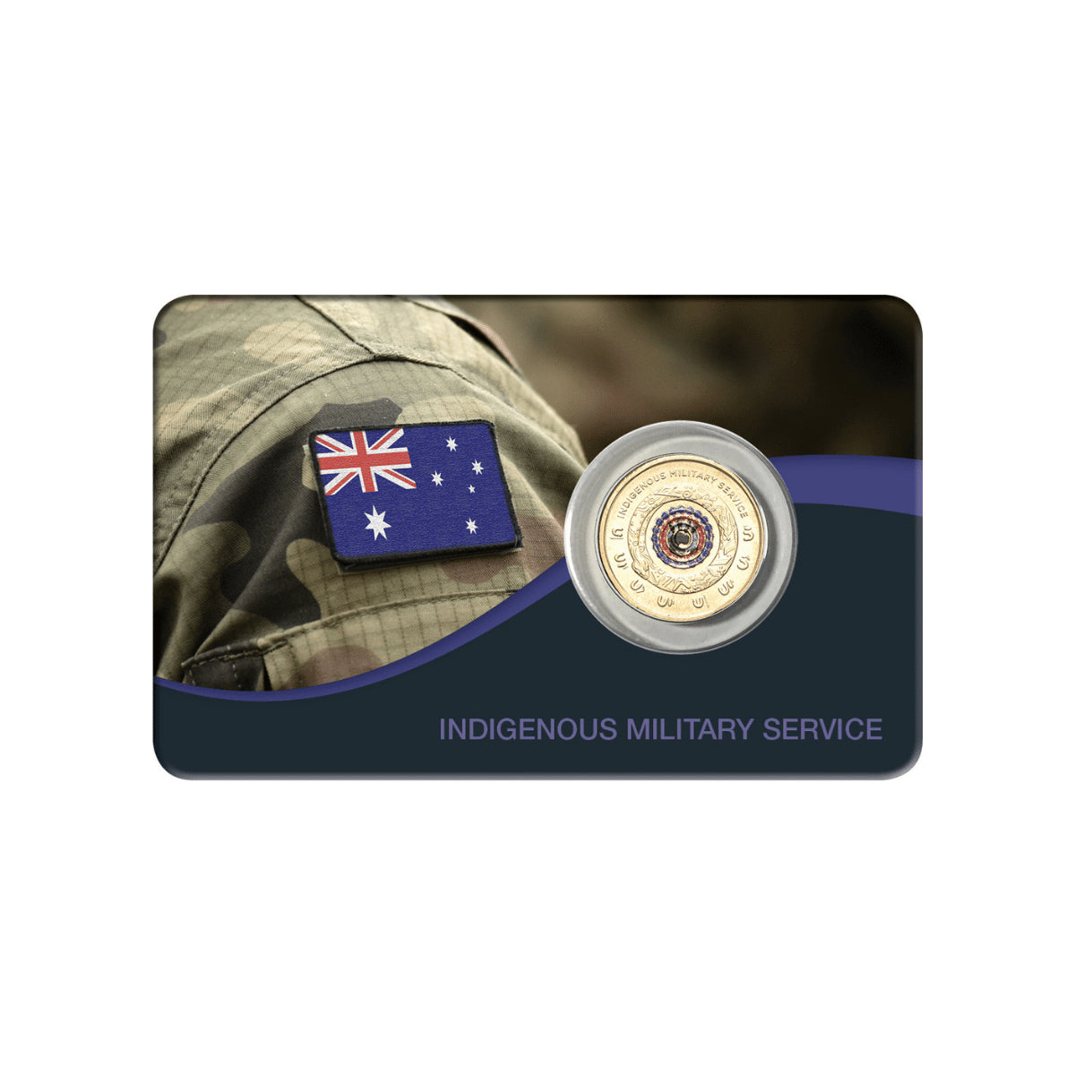 2021 Indigenous Military Service Two Dollar Downies Card (New Design)