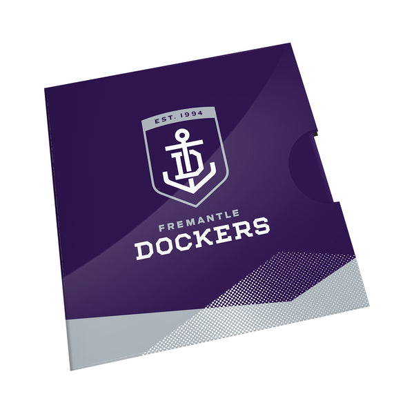 2024 AFL 'Fremantle Dockers' $1 Coin in Card