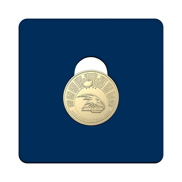 2024 AFL 'Adelaide Crows' $1 Coin in Card