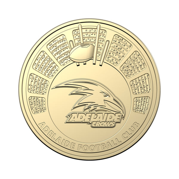 2024 AFL 'Adelaide Crows' $1 Coin in Card