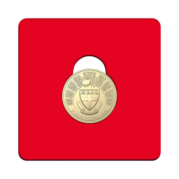 2024 AFL 'St Kilda Saints' $1 Coin in Card