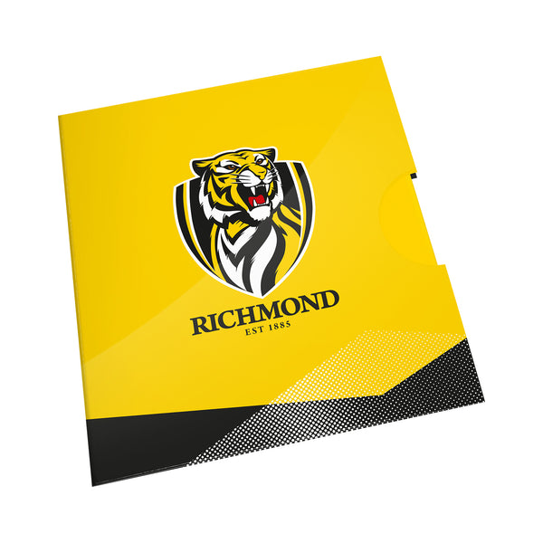 2024 AFL 'Richmond Tigers' $1 Coin in Card