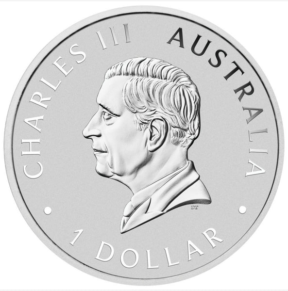 2025 Australian Emu 1oz Silver Coloured Coin