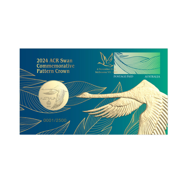 2024 ACR Swan Dollar Commemorative Pattern Crown PNC